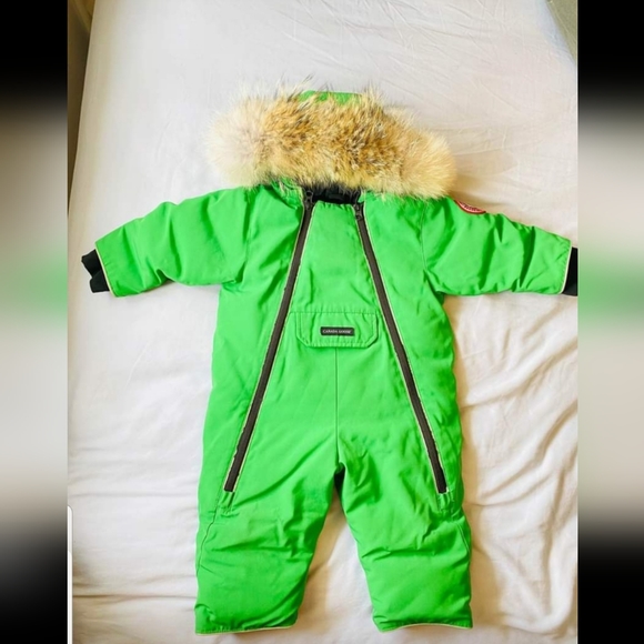 Canada Goose Lamb Snowsuit in Green - Picture 1 of 8